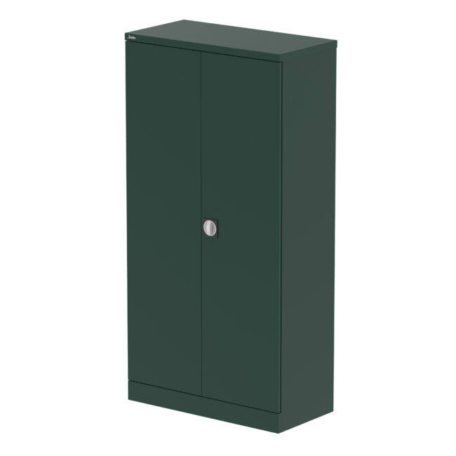 Qube Stationery 2-Door Cupboard With Shelves - Image 32