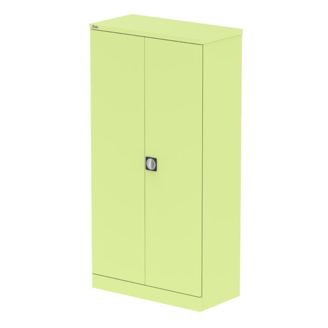 Qube Stationery 2-Door Cupboard With Shelves - Image 35