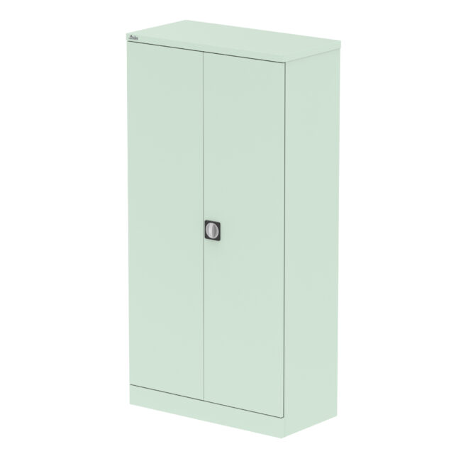 Qube Stationery 2-Door Cupboard With Shelves - Image 37