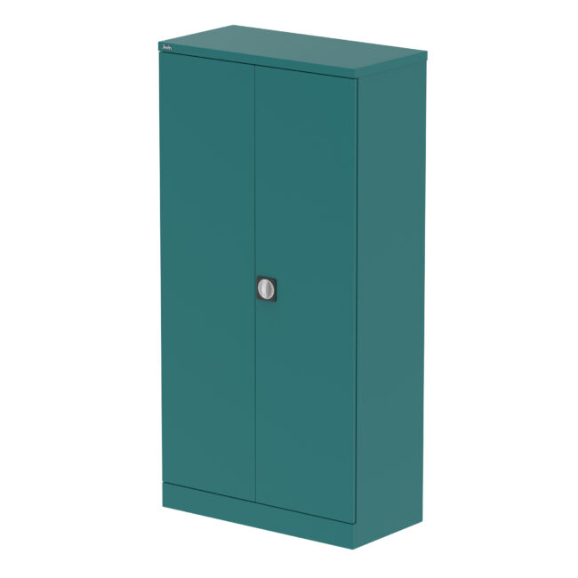 Qube Stationery 2-Door Cupboard With Shelves - Image 40