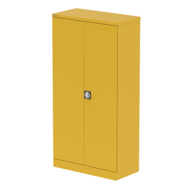 Qube Stationery 2-Door Cupboard With Shelves - Image 42