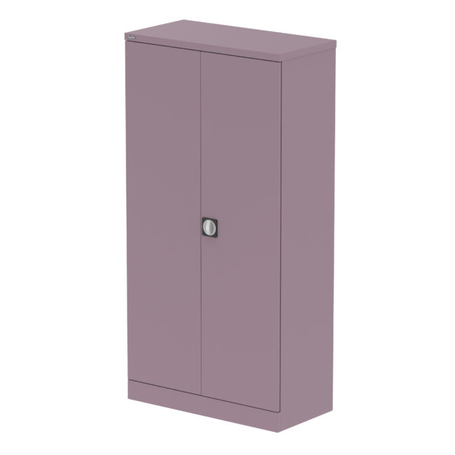 Qube Stationery 2-Door Cupboard With Shelves - Image 45