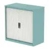 Pastel Turquoise And Satin White