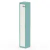Pastel Turquoise And Satin White