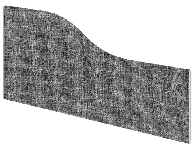 Impulse Plus Wave Screen - 450mm High - Image 4