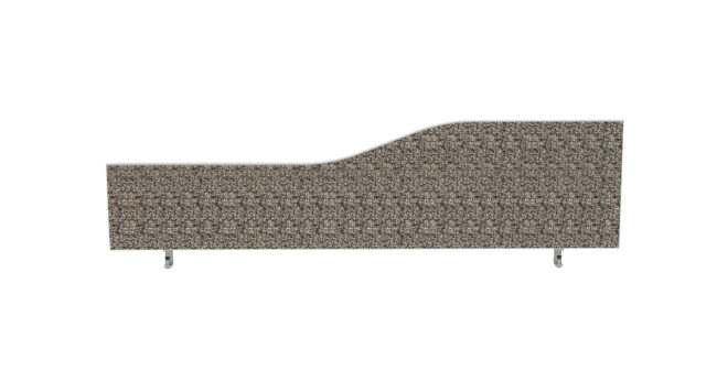 Impulse Plus Wave Screen - 450mm High - Image 40