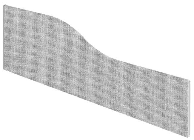 Impulse Plus Wave Screen - 450mm High - Image 50
