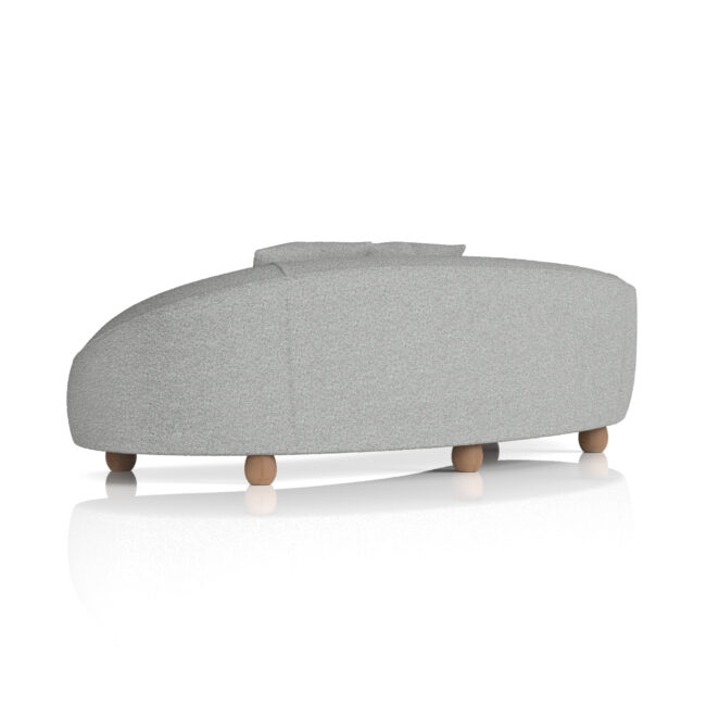 Mimi 3 Seater Curved Sofa - Image 5