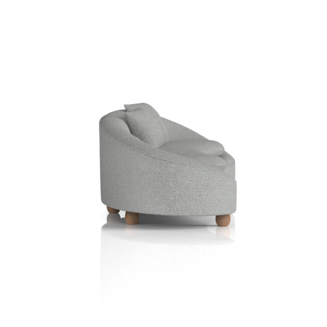 Mimi 3 Seater Curved Sofa - Image 8