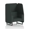 Rivet - Charcoal Panels And Sofa