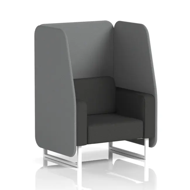 Brixworth Open Booth With White Legs in Two Tone - Image 67