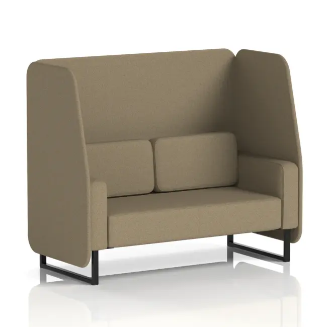 Brixworth Open Booth With Black Legs in Single Tone - Image 38
