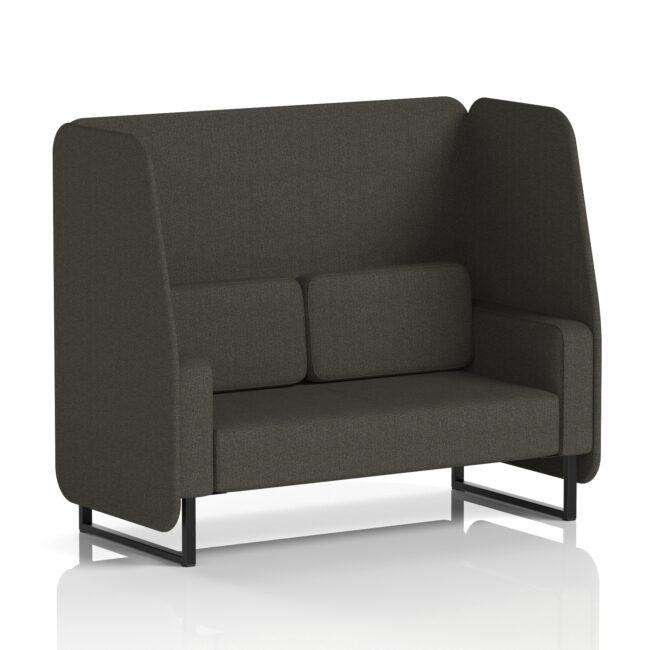 Brixworth Open Booth With Black Legs in Single Tone - Image 47