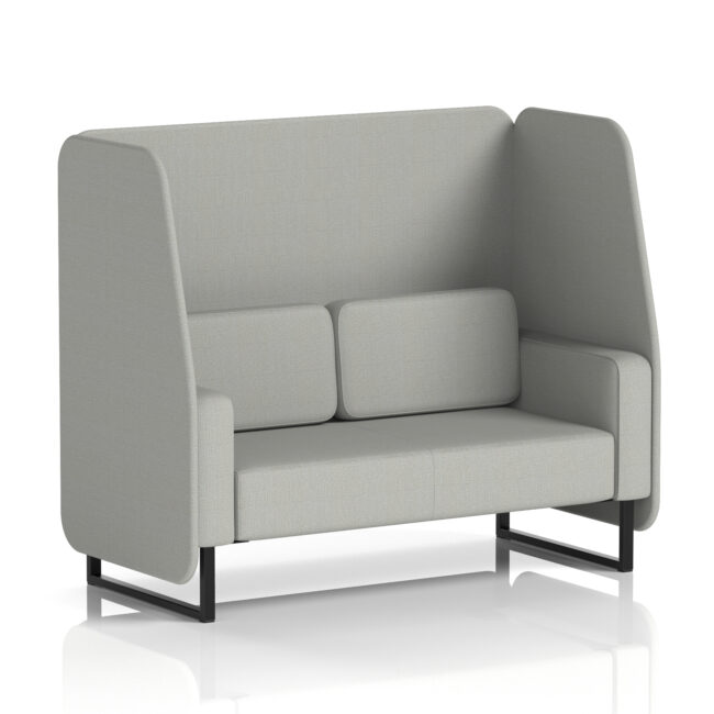 Brixworth Open Booth With Black Legs in Single Tone - Image 83