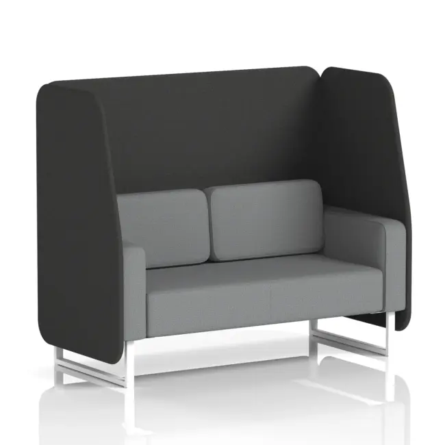 Brixworth Open Booth With White Legs in Two Tone - Image 62