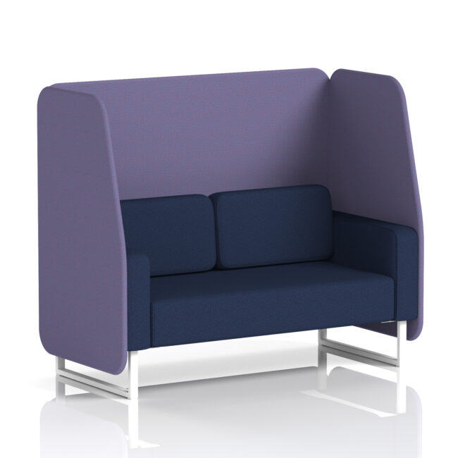 Brixworth Open Booth With White Legs in Two Tone - Image 65