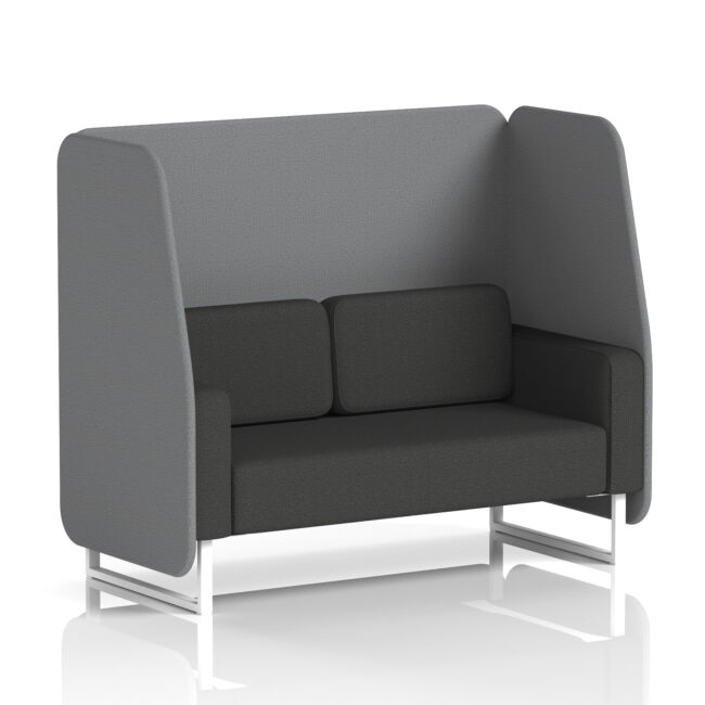 Brixworth Open Booth With White Legs in Two Tone - Image 68