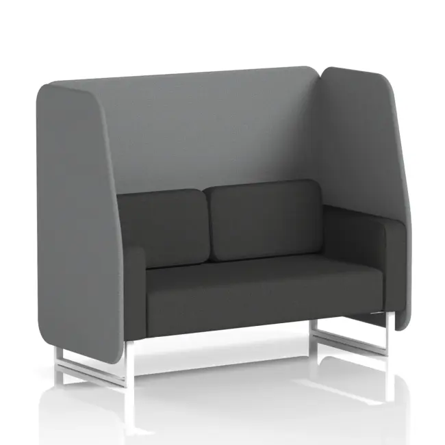 Brixworth Open Booth With White Legs in Two Tone - Image 68