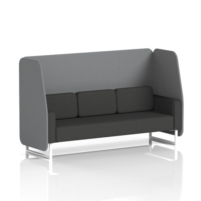 Brixworth Open Booth With White Legs in Two Tone - Image 69