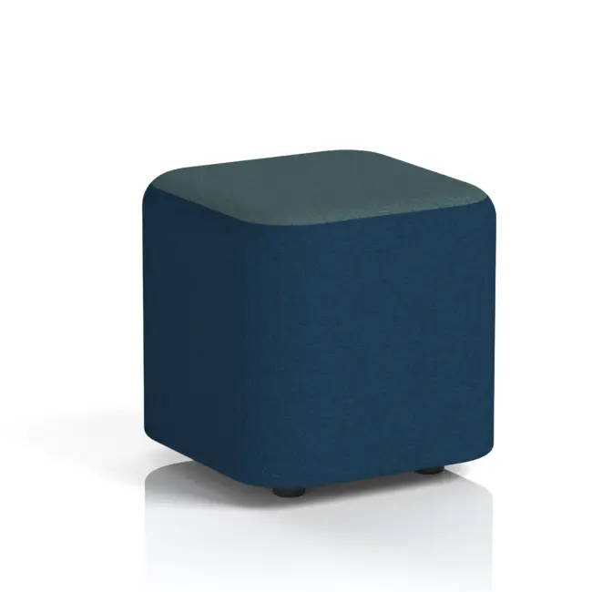 Harlestone Square Stool in Two Tone - Image 8