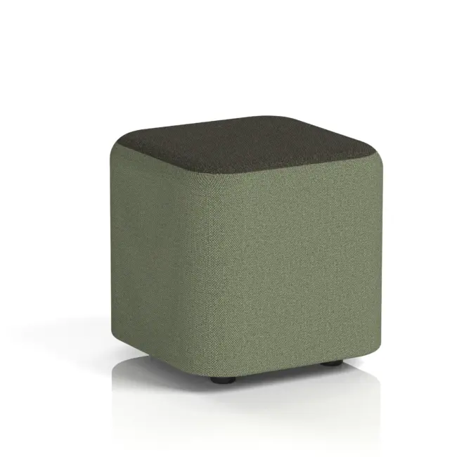 Harlestone Square Stool in Two Tone - Image 14
