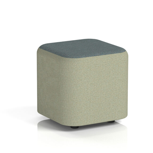 Harlestone Square Stool in Two Tone - Image 15