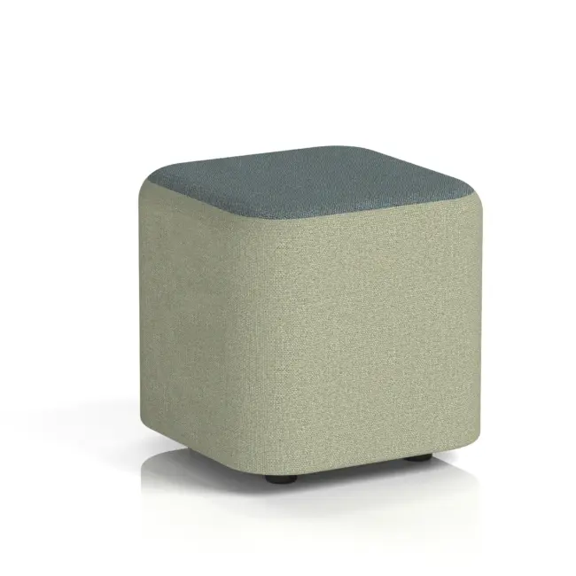 Harlestone Square Stool in Two Tone - Image 15