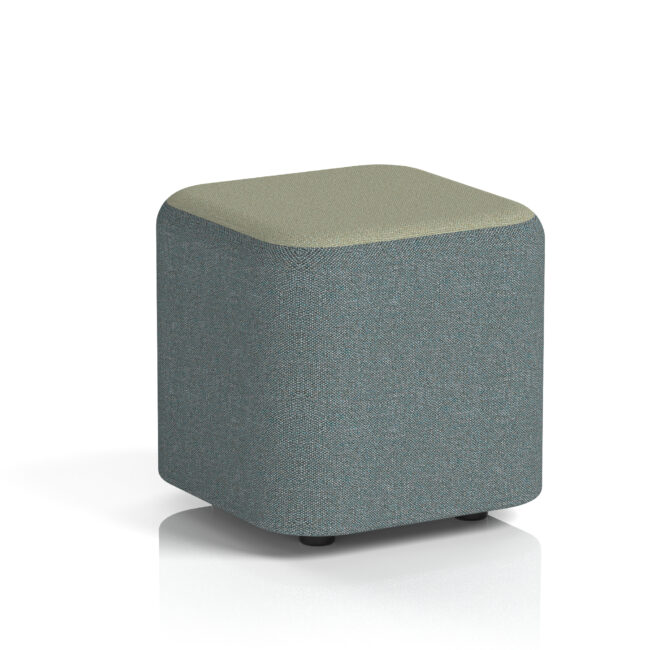 Harlestone Square Stool in Two Tone - Image 18