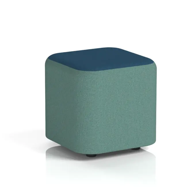 Harlestone Square Stool in Two Tone - Image 25