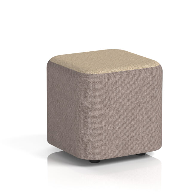 Harlestone Square Stool in Two Tone - Image 36