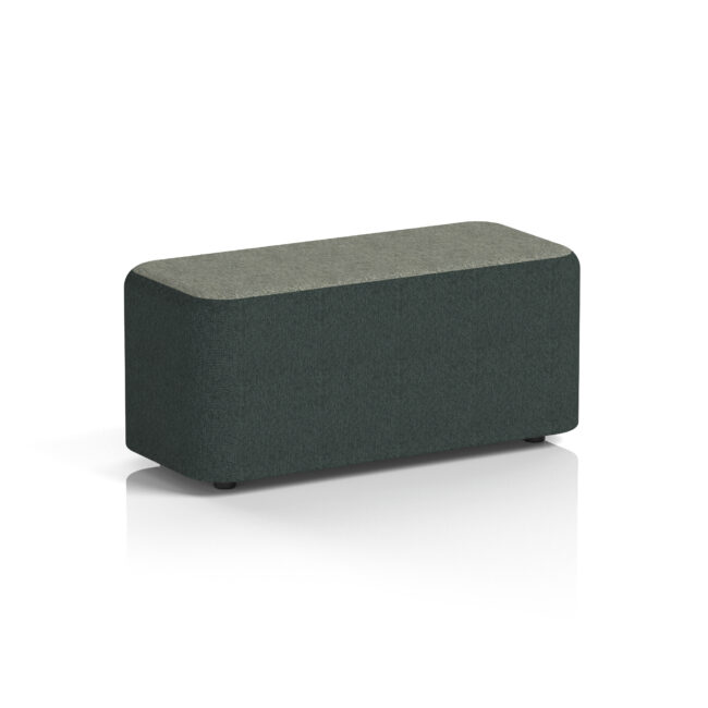 Harlestone Rectangular Stool in Two Tone - Image 2