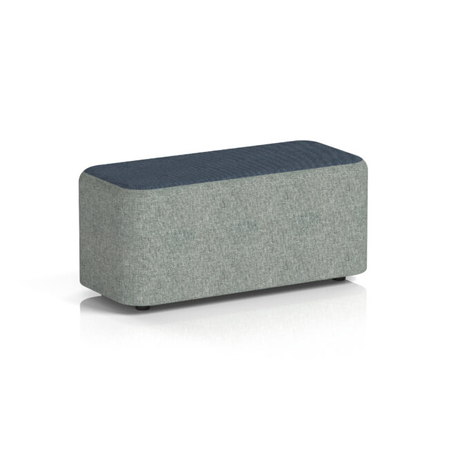 Harlestone Rectangular Stool in Two Tone - Image 5