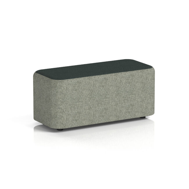 Harlestone Rectangular Stool in Two Tone - Image 6