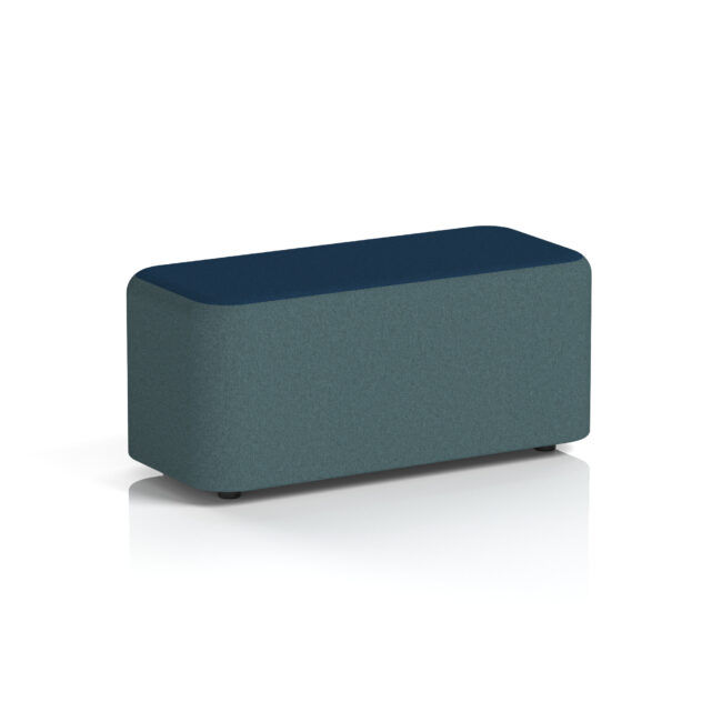 Harlestone Rectangular Stool in Two Tone - Image 11