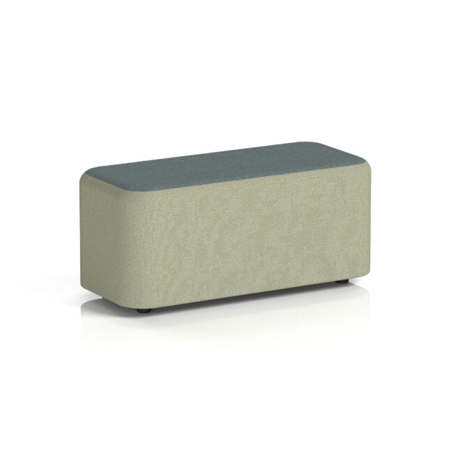 Harlestone Rectangular Stool in Two Tone - Image 15