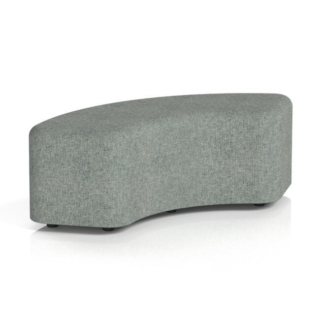 Harlestone Curved Stool in Single Tone - Image 5