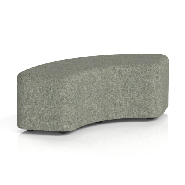 Harlestone Curved Stool in Single Tone - Image 6