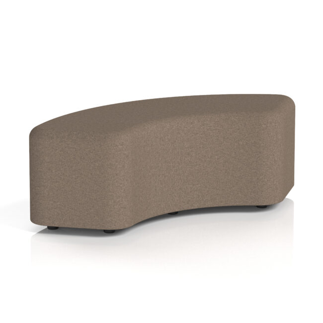 Harlestone Curved Stool in Single Tone - Image 12
