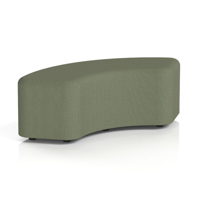 Harlestone Curved Stool in Single Tone - Image 14
