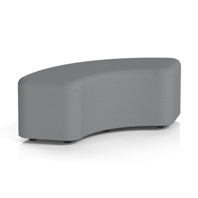 Harlestone Curved Stool in Single Tone - Image 23