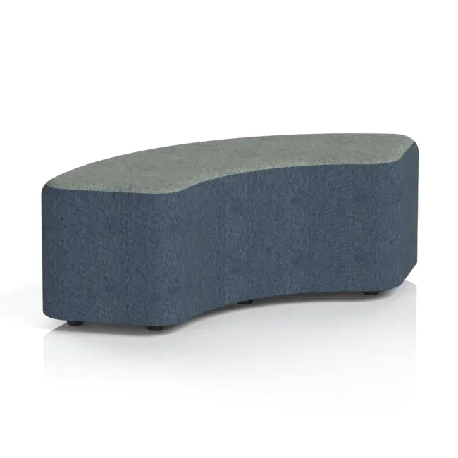 Harlestone Curved Stool in Two Tone - Image 3