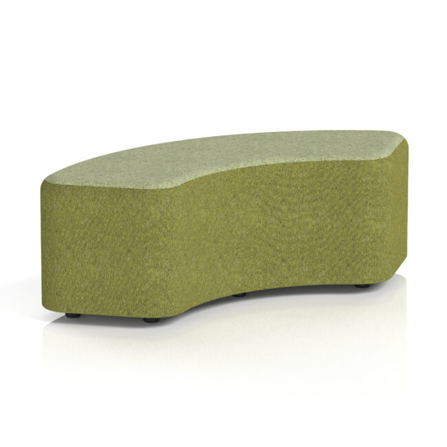 Harlestone Curved Stool in Two Tone - Image 4