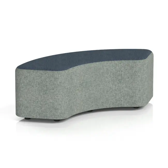 Harlestone Curved Stool in Two Tone - Image 5