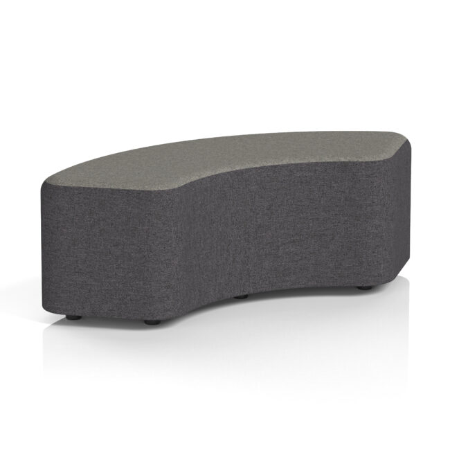 Harlestone Curved Stool in Two Tone - Image 7