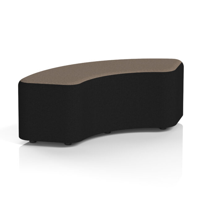 Harlestone Curved Stool in Two Tone - Image 9