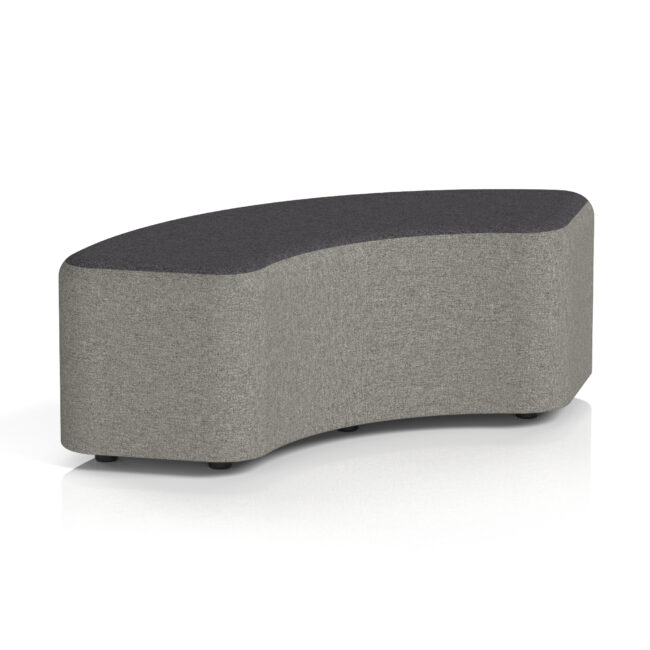 Harlestone Curved Stool in Two Tone - Image 10