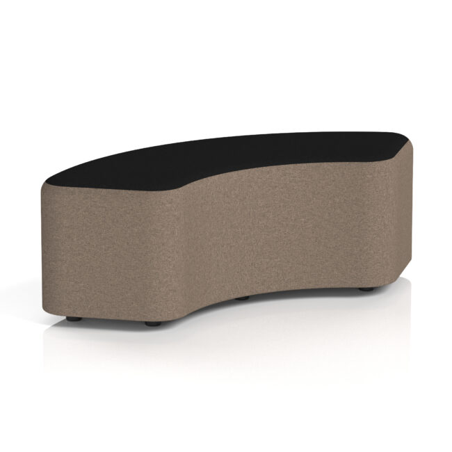 Harlestone Curved Stool in Two Tone - Image 12
