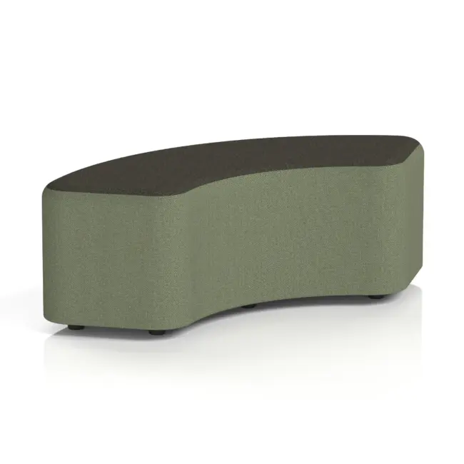 Harlestone Curved Stool in Two Tone - Image 14