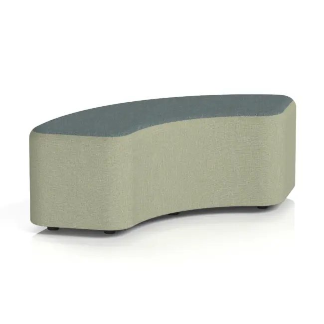 Harlestone Curved Stool in Two Tone - Image 15