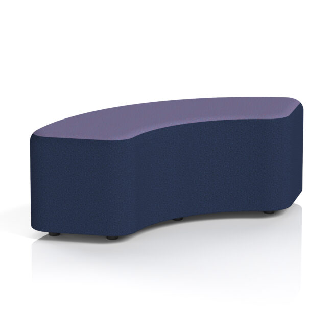 Harlestone Curved Stool in Two Tone - Image 20